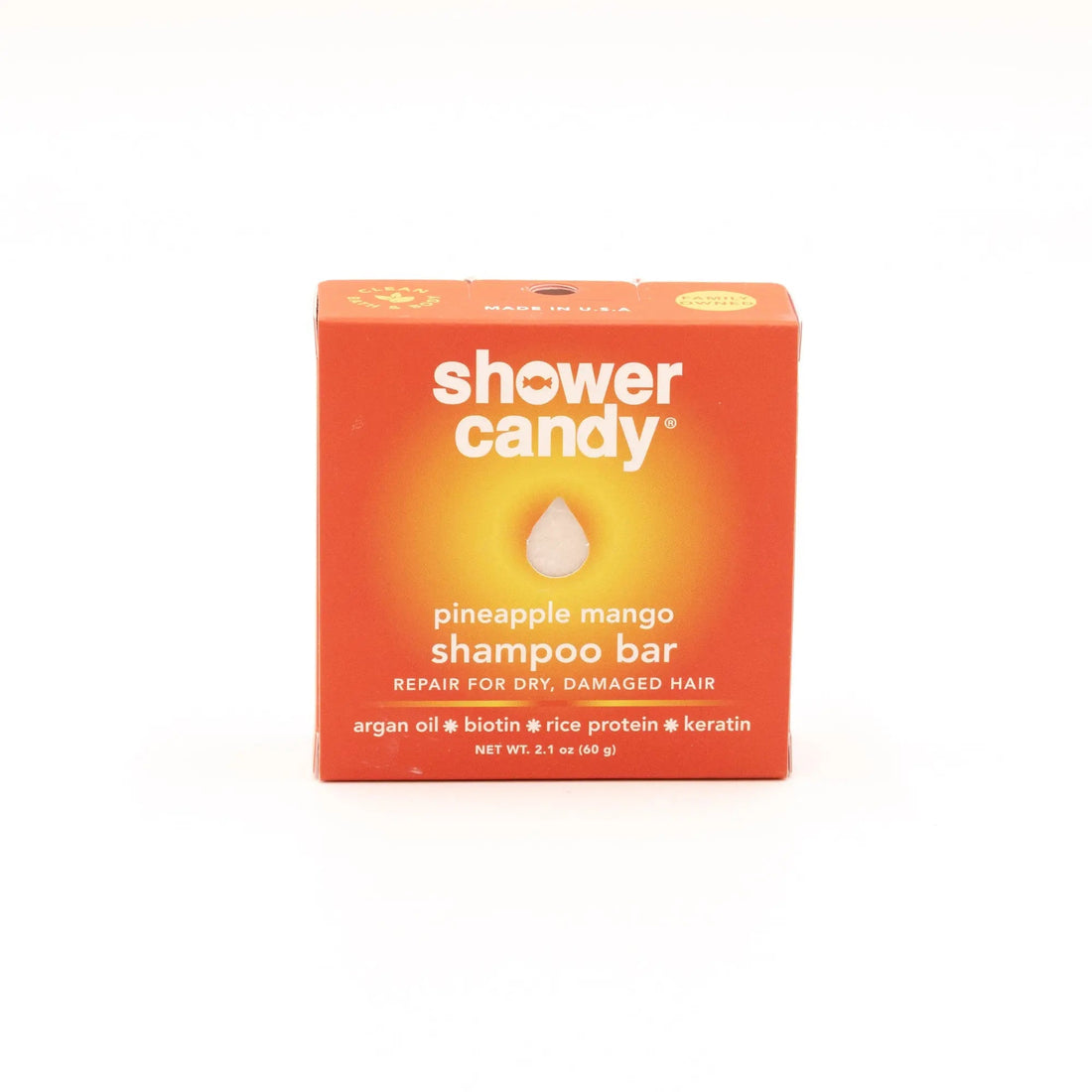 Pineapple Mango Shampoo Bar – Repair for Dry, Damaged Hair