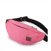 Simple Black Running Cycling Fanny Pack Waist Bag