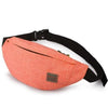 Simple Black Running Cycling Fanny Pack Waist Bag