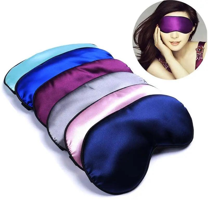 Pure Silk Sleep Eye Mask Adjustable Strap